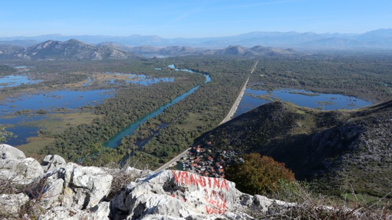 Gipfelblick Richtung Podgorica