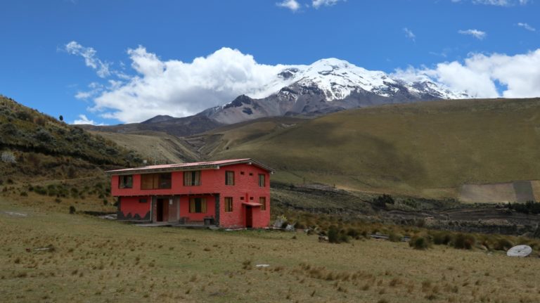 Unser Rastplatz vor dem Gipfeltag: Chakana Lodge