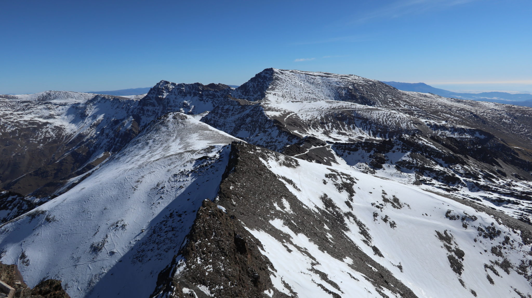 Gipfelblick zum Mulhacén