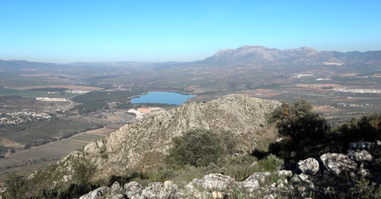 Blick Richtung Embalse del Cubillas