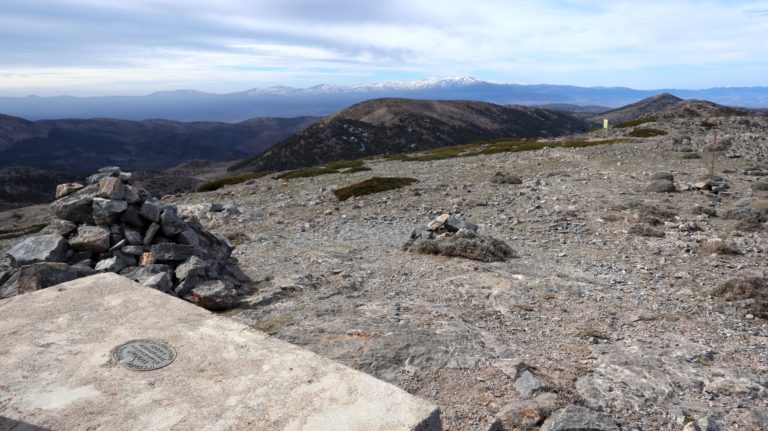 Blick vom Gipfel Richtung Sierra Nevada