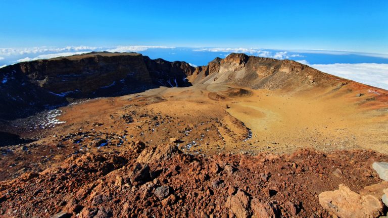 Blick in den Krater des Pico Viejo