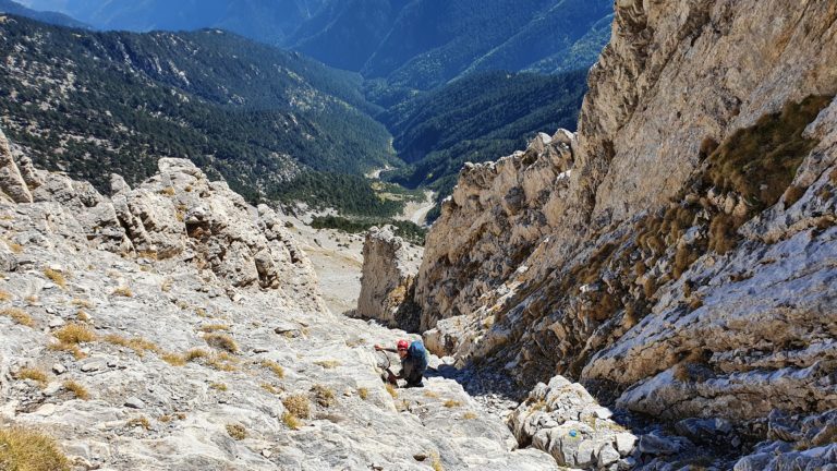 Tiefblick ins Ostcouloir