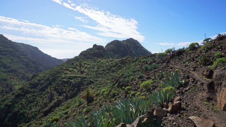 Weg Richtung Montaña del Adivino