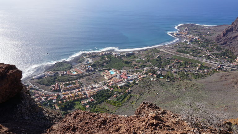 Tiefblick auf Valle Gran Rey