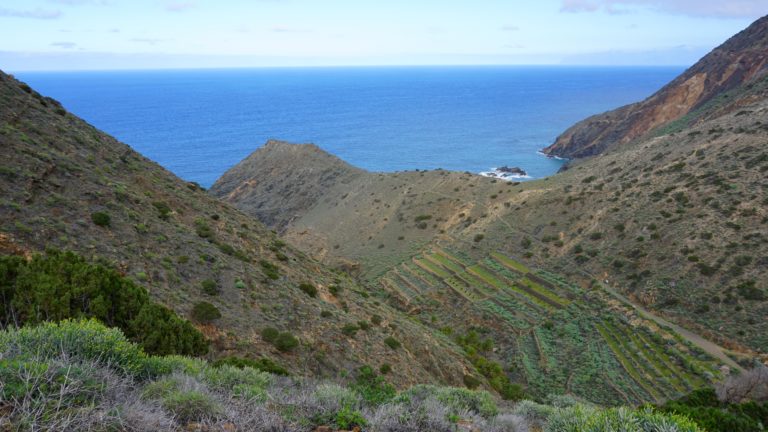 Blick auf die Punta de la Sepultura