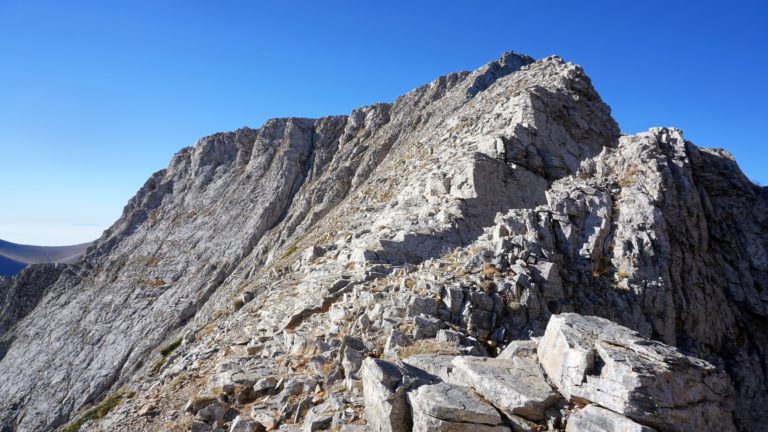 Rückblick zum Skala in der Querung