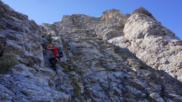 Klettersteig Kalagiagrat II