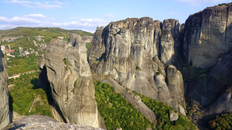 Ausblick vom höchsten Punkt oberhalb der Felsenkirche