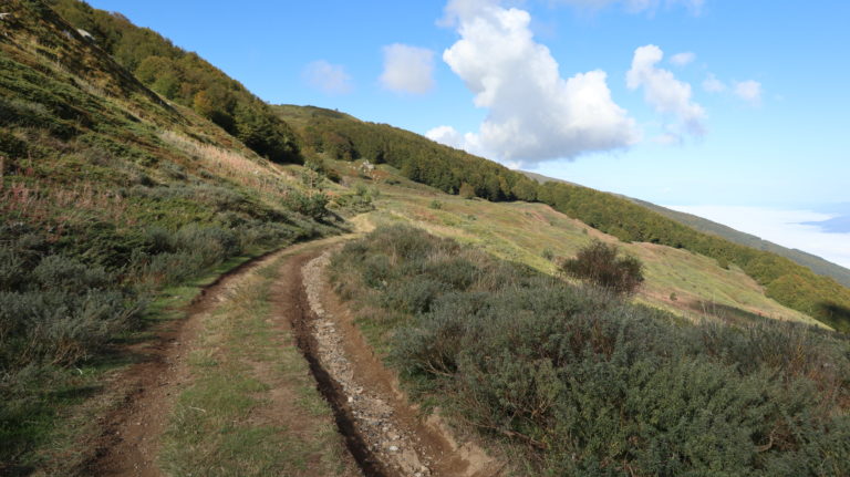 Rückweg zum Demirkapia-Sattel