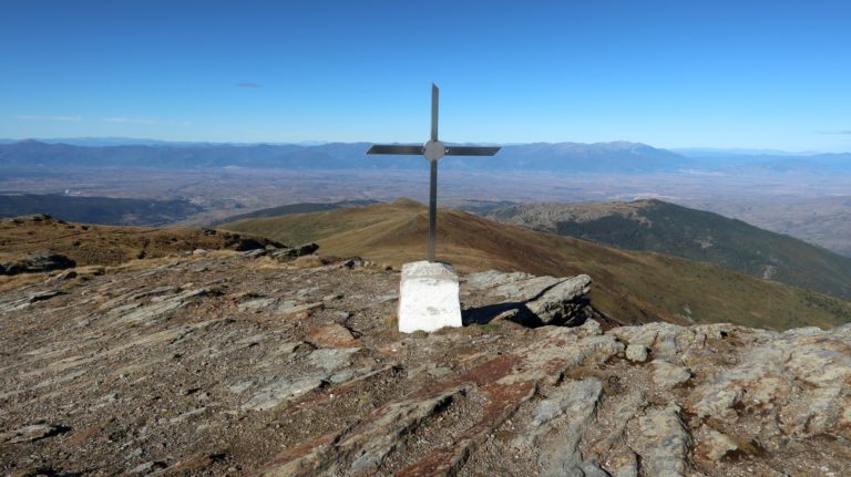 Blick auf die Hochebene von Florina