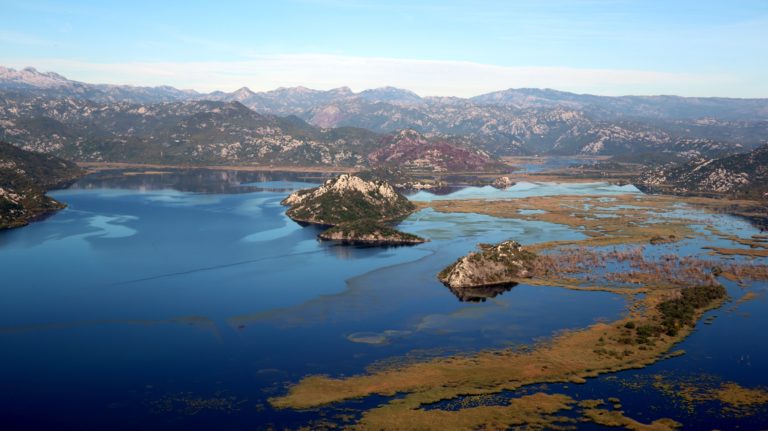 Inseln im nördlichen Skadarsee