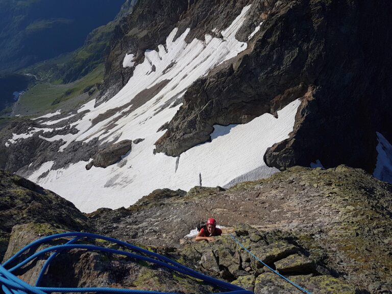 Anfang des zweiten Teils nach dem Geröllfeld