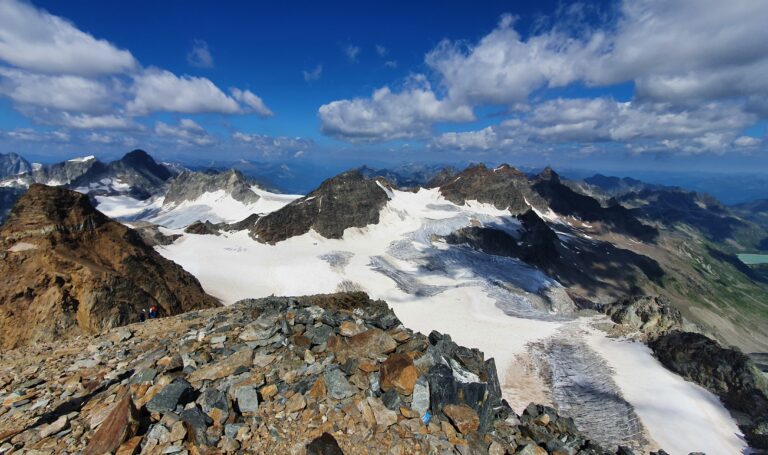 Gipfelblick vom Piz Buin