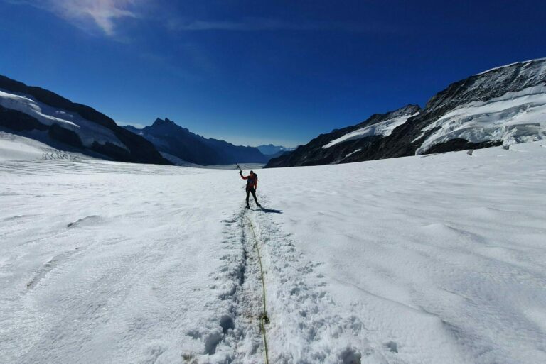 Auf dem Jungfraufirn