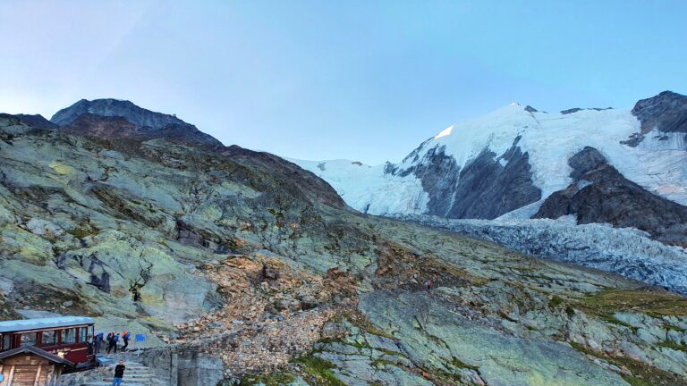 Endstation des Tramway du Mont Blanc