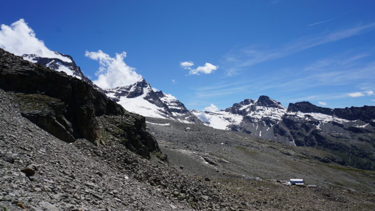 Die "Blechschachtel" Rifugio Vittorio Emanuele II