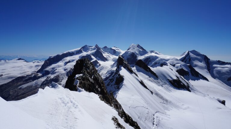 Blick gen Monte Rosa