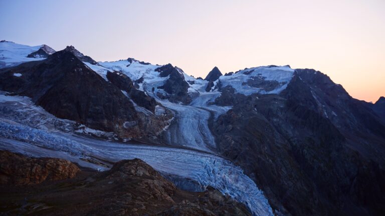 Herrlicher Gletscherblick von der Trifthütte