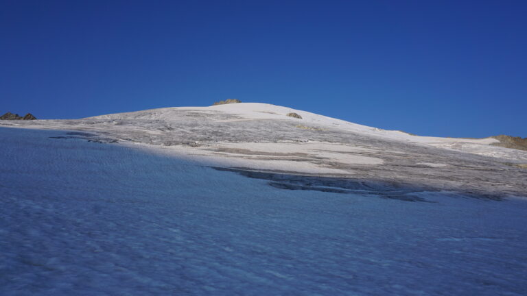 Das Diechterhorn ist das unscheinbare Felskrönchen oben