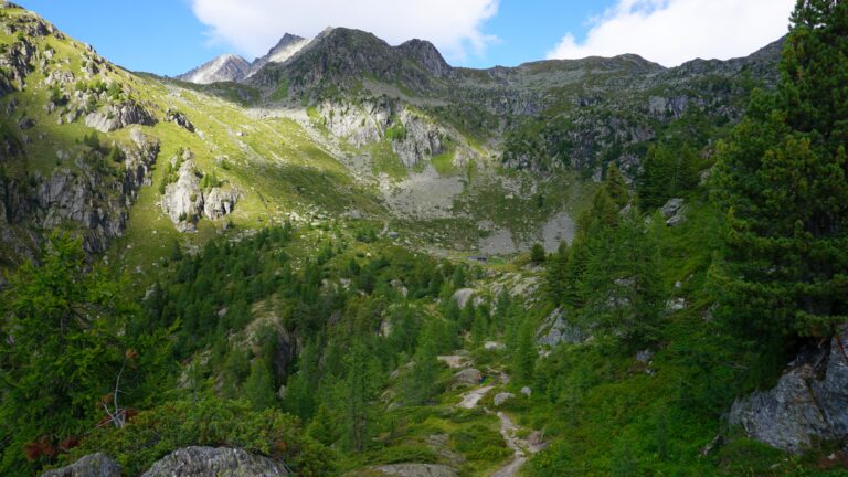 Im Aufstieg zum Plan de la Lière