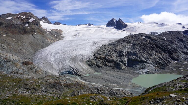 Der Rutorgletscher in voller Länge