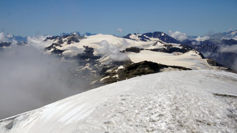 Blick zu den Glaciers de la Vanoise