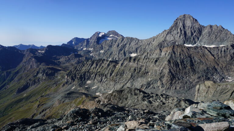 Blick Richtung Rifugio Gastaldi