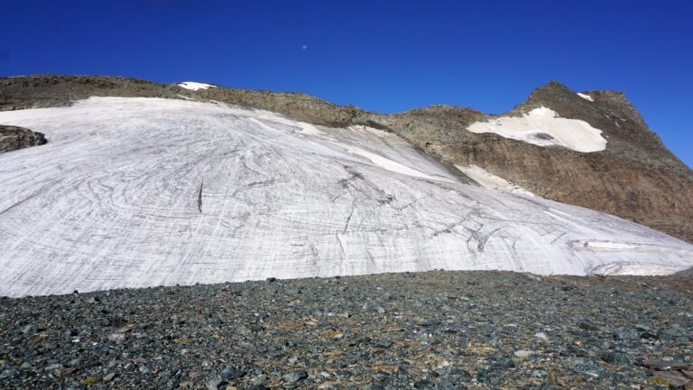 Glacier des Évettes unter dem Albaron