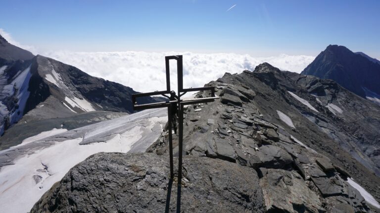 Kreuz bei der Selle de l'Albaron