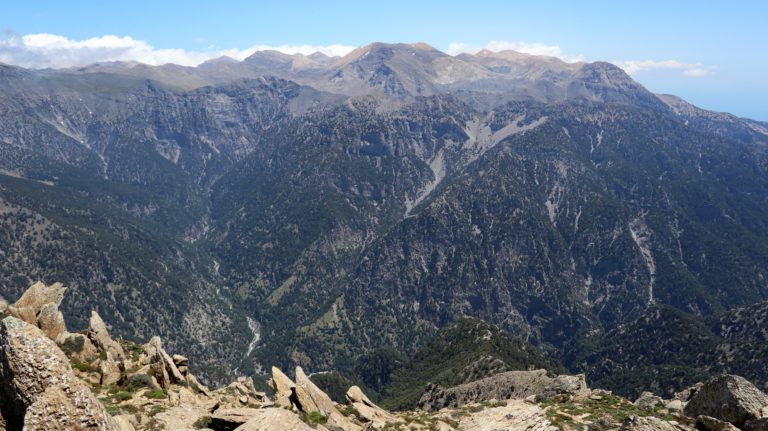 Die Weissen Berge (Lefka Ori) gegenüber der Samaria-Schlucht