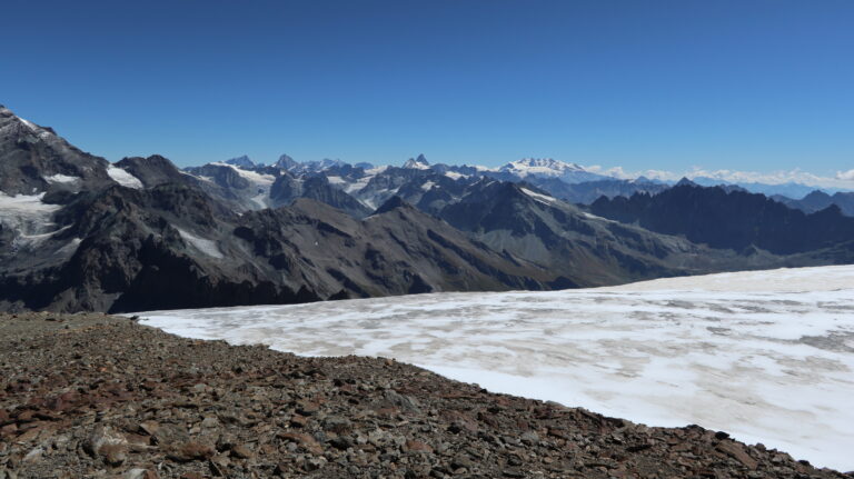 Gipfelblick zum Monte Rosa