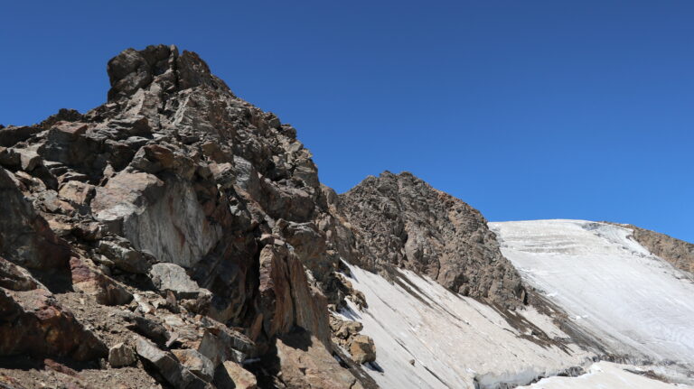 Am Ende der Eiswand-Umgehung