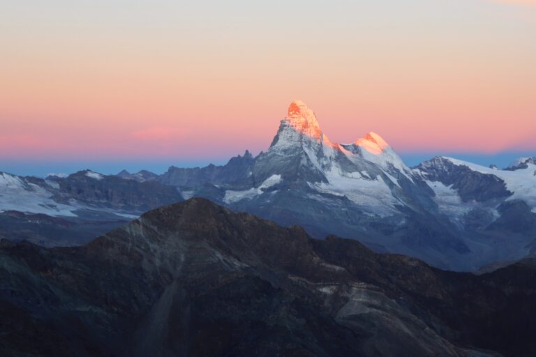 Sonnenaufgang am Matterhorn