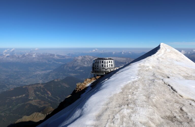 Wieder am Refuge du Goûter