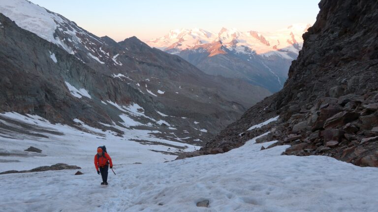 Auf dem Lagginhorngletscher