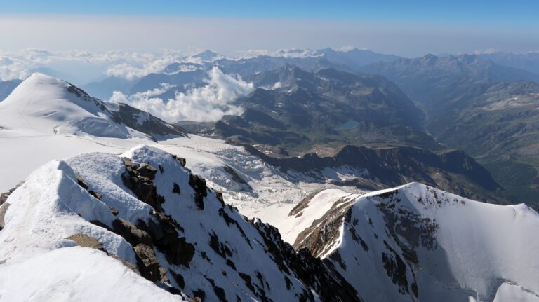 Fortsetzung Gipfelpanorama nach Italien