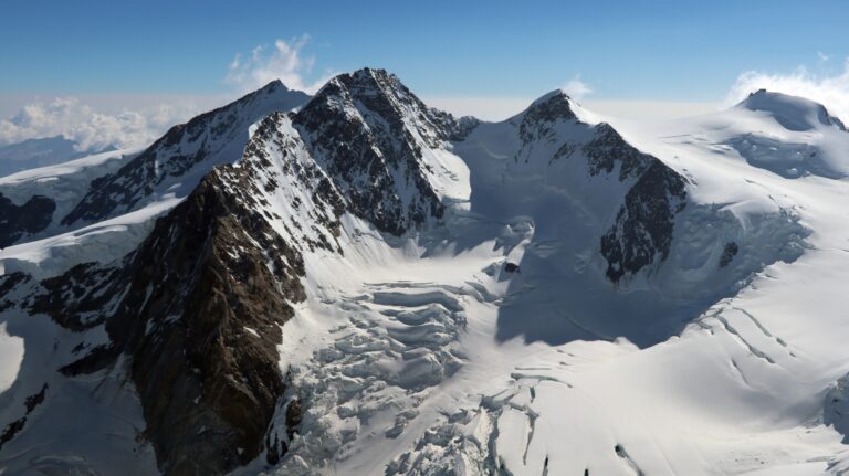 Nochmal Dufourspitze im Zoom