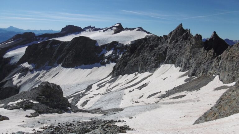 Rückblick auf den Glacier du Monêtier