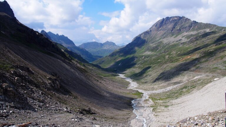 Blick auf den Ochsentaler Gletscherbach