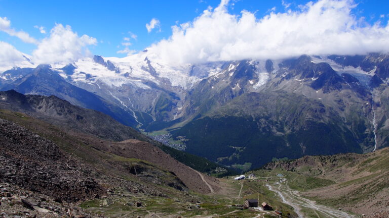 Abstieg zur Bergstation Kreuzboden