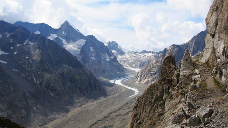 Panoramaweg zur Oberaletschhütte