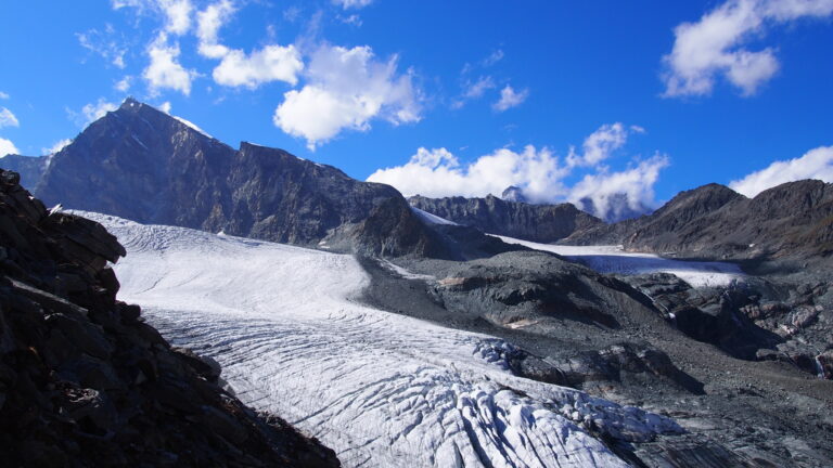 Allalinhorn vom Schwarzbergchopf aus gesehen