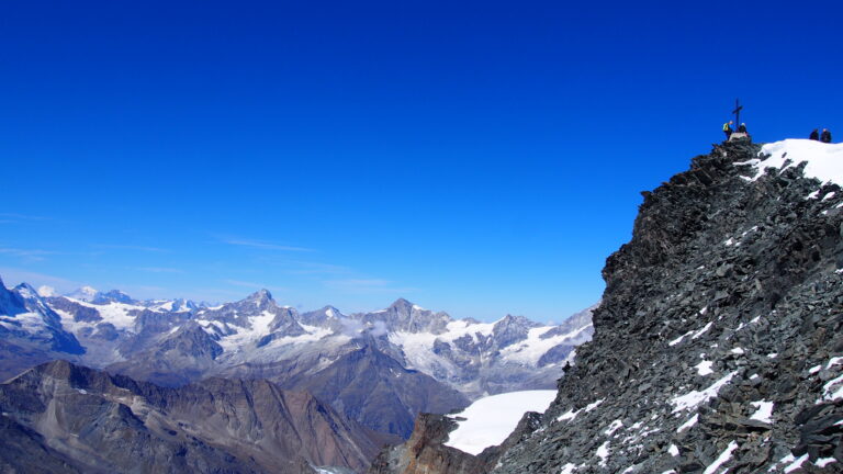 Gipfelkreuz Allalinhorn