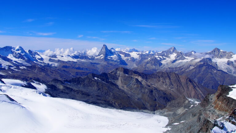 Ausblick zum Matterhorn