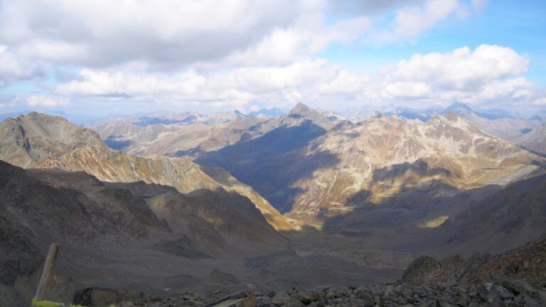 Gipfelblick zum Schwarzhorn