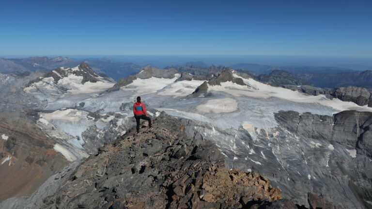 Blick zum Claridenfirn