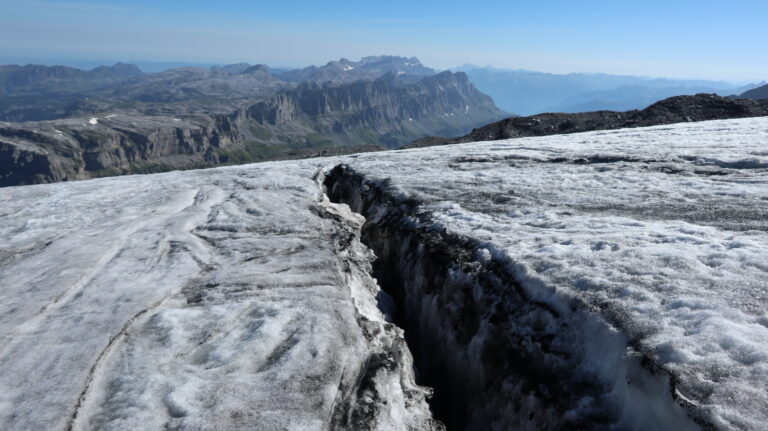 Spalte auf dem Iswändli