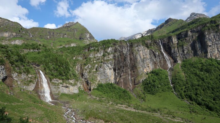 Wasserfallarena beim Aufstieg zur Glärnischhütte