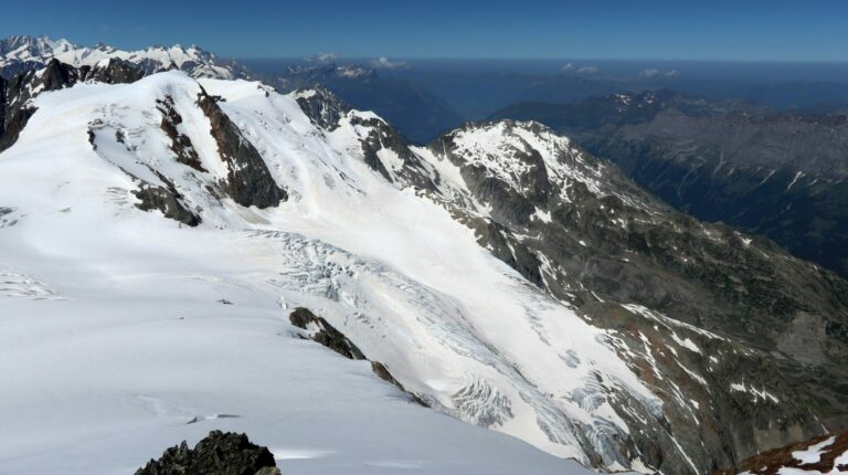 Blick auf den Steingletscher